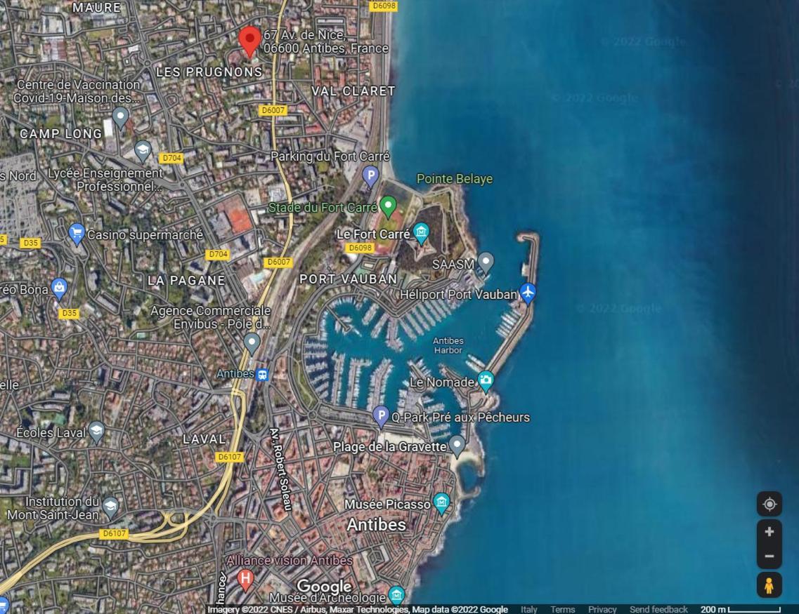 Antibes Secured Parc Velusine With Private Parking, Terrace, Pools And Tennis Courts. Buitenkant foto